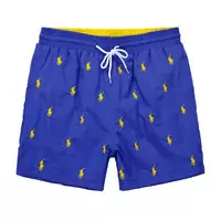 ralph lauren shorts de plage hommes genereux 2013 polo pony blue yellow